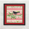 Kerstkaart Happy Holly Days